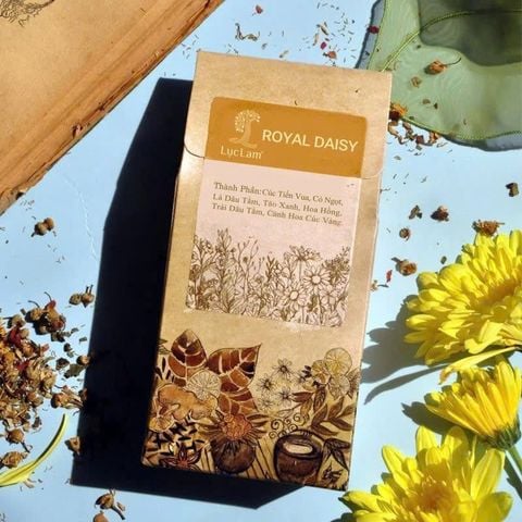  Trà Hoa Thảo Mộc Royal Daisy HỘP 50g 