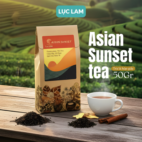 Trà Hoa Thảo Mộc Asian Sunset - HỘP 50g 
