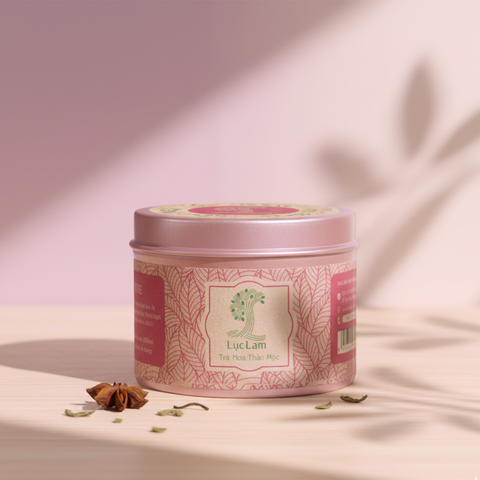  Trà Hoa Thảo Mộc  Velvet Rose - Lon thiếc 30g 