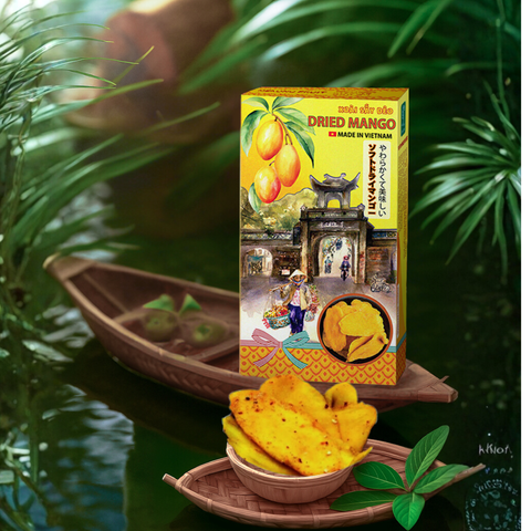  Xoài Muối Ớt Sấy Dẻo - Hộp 100G 