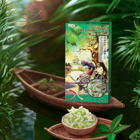 Vỏ Bưởi Sấy Dẻo - Hộp 100G 