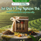  Set Quà Tặng 4 Ống Nghiệm Trà 