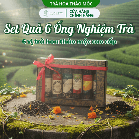  Set Quà Tặng 6 Ống Nghiệm Trà 