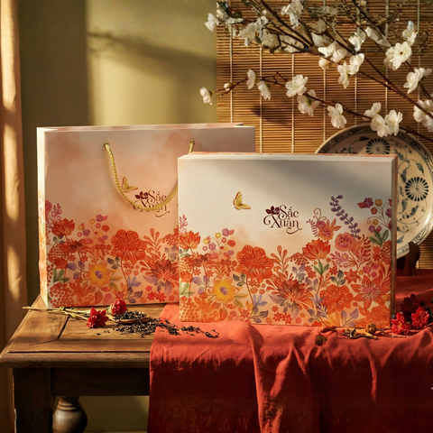  Hộp Quà Tết Sắc Xuân - Quà Tết - Quà Tặng Doanh Nghiệp 