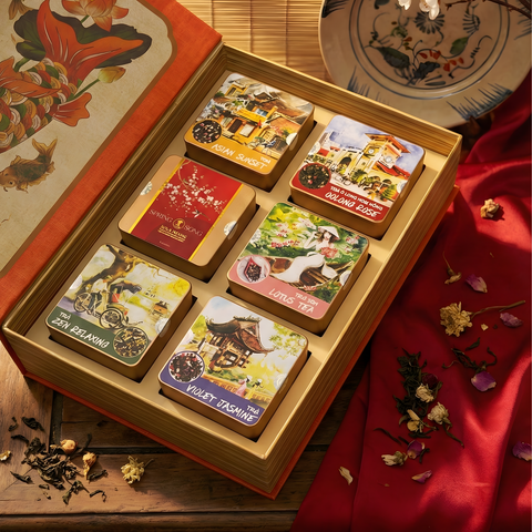  Hộp Quà Tết Farmers Book (Trà) - Quà Tết - Quà Tặng Doanh Nghiệp 