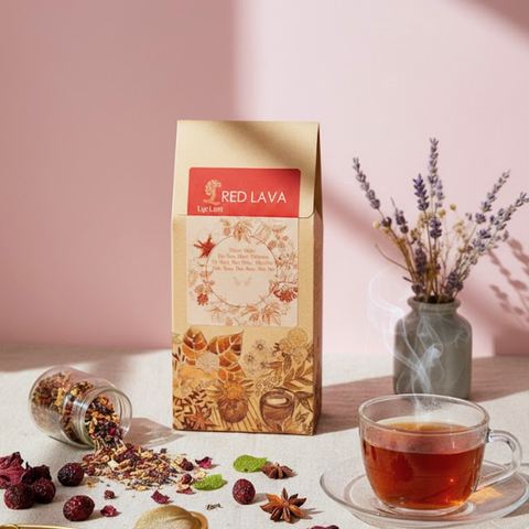  Trà Hoa Thảo Mộc Red Lava - HỘP 50 g 