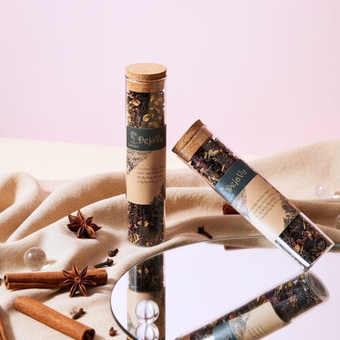  Trà Hoa Thảo Mộc Deja Vu - Ống Thủy Tinh Nút Bần  15g 