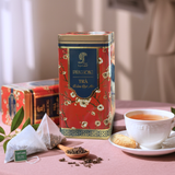  Spring Song - Trà OoLong Quế Mộc - Hộp Thiếc Vuông Cao 