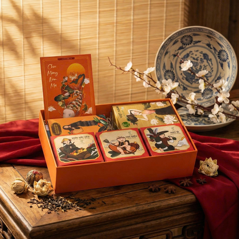  Hộp Quà Tết Mỹ Vị Nhân Gian - Quà Tết - Quà Tặng Doanh Nghiệp 