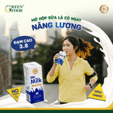  Sữa tiệt trùng nguyên kem - AU KINGCARE UHT FULL CREAM PURE MILK - Hộp 1L 