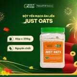  Bột yến mạch nguyên chất ăn liền Just Oats - Hộp 396g 