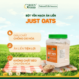  Bột yến mạch nguyên chất ăn liền Just Oats - Hộp 396g 