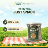  Hạt Điều Vỏ Lụa Rang Muối Just Snack - 180g 