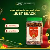  Hạnh Nhân Mỹ Rang Sấy Just Snack - 500g 