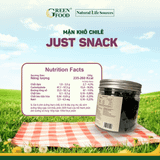  Mận khô organic Just Snack từ Chile - 250g 