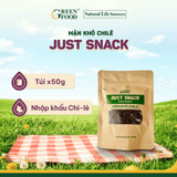  Mận khô organic Just Snack từ Chile – 50g 