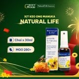  Xịt keo và mật ong Manuka Natural Life™  30ml 