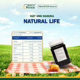  Mật ong Manuka Natural Life™  MGO 85 - Hộp 500g 