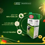  Sữa tươi ít béo Mlekovita Ba Lan - Hộp 1L 