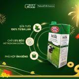  Sữa tươi ít béo Mlekovita từ Ba Lan - Thùng 12 hộp 1L 