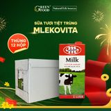  Sữa Tươi Nguyên kem Mlekovita Ba Lan - Thùng 12 hộp 1L 