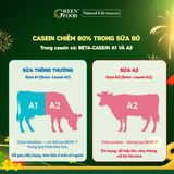  Sữa Tươi A2A2 Nguyên Kem Cao Cấp Mlekovita Ba Lan - Hộp 1L 