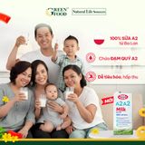  Sữa Tươi A2A2 Nguyên Kem Cao Cấp Mlekovita Ba Lan - Hộp 1L 
