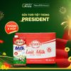  Sữa Tươi Nguyên kem President Cao cấp từ Pháp - Thùng 6 hộp 1L 