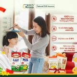  Sữa Tươi Nguyên kem President Cao cấp từ Pháp - Thùng 6 hộp 1L 