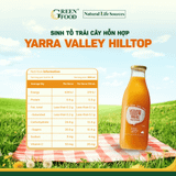  Sinh Tố Yarra Valley Hilltop vị Chuối Xoài - 1L 