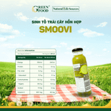  Nước Ép SMOOVI vị Đào, Kiwi 250ml 
