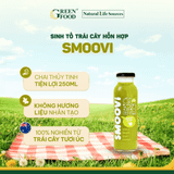  Nước Ép SMOOVI vị Đào, Kiwi 250ml 