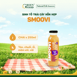  Nước Ép SMOOVI vị Mâm Xôi, Vải 250ml 