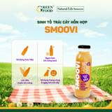  Nước Ép SMOOVI vị Mâm Xôi, Vải 250ml 