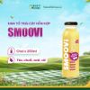  Nước Ép SMOOVI vị Xoài, Vải 250ml 