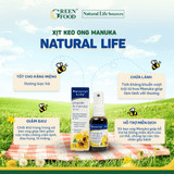  Xịt keo và mật ong Manuka Natural Life™  30ml 