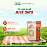  Yến mạch Chile Just Oats Cán dày - Túi 454g 