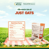  Yến mạch Chile Just Oats Cán dày - Túi 454g 