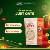  Yến Mạch Chile Just Oats Cán mỏng - Túi 454g 