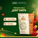  Yến mạch Chile Just Oats Cán dày - Túi 907g 