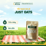  Yến mạch Chile Just Oats Cán dày - Túi 64g 