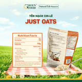  Yến mạch Chile Just Oats Cán dày - Túi 907g 