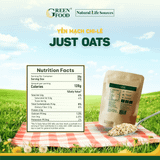  Yến mạch Chile Just Oats Cán dày - Túi 64g 