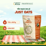  Yến mạch Chile Just Oats Cán dày - Túi 907g 