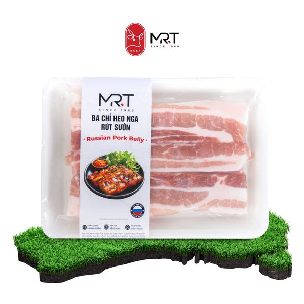 Ba chỉ heo Nga rút sườn - 300g - Dạng trải