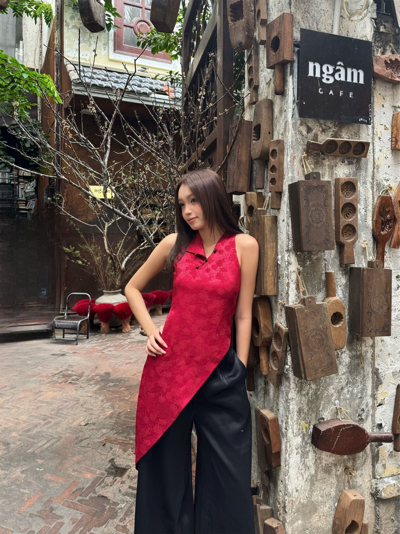  CLÉLIE Set áo và quần Giao Khuê 