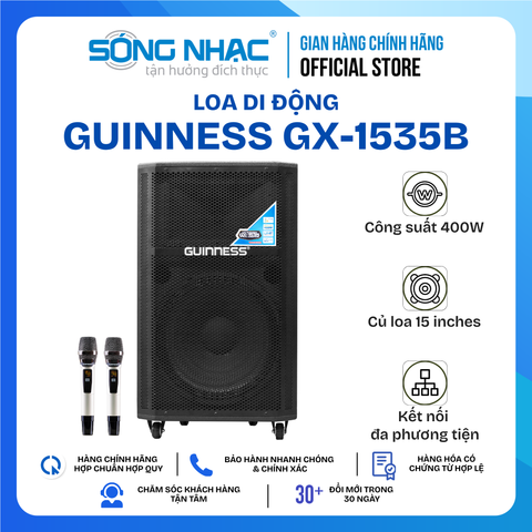 Loa Kéo Di Động GUINNESS GX - 1535B