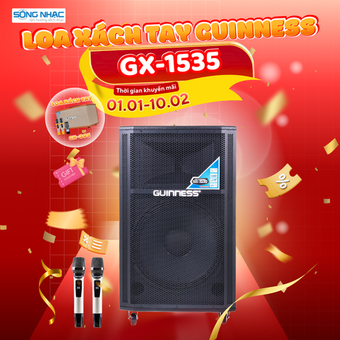Loa Kéo Di Động GUINNESS GX - 1535B