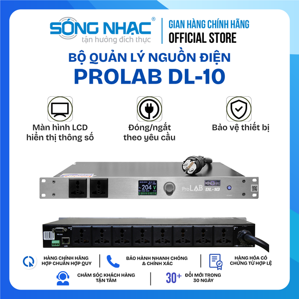 Bộ quản lý nguồn điện ProLAB DL - 10
