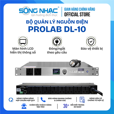 Bộ quản lý nguồn điện ProLAB DL - 10